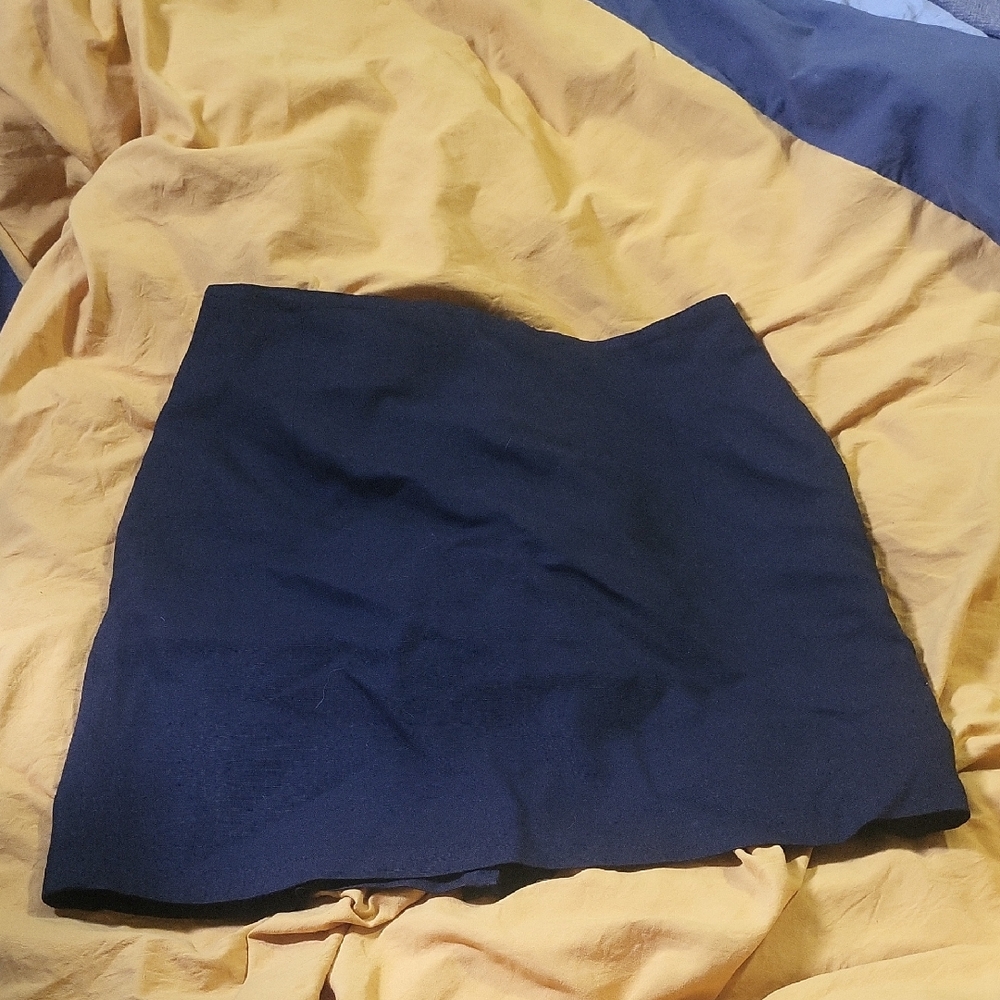 90s Evidence Black Mini Pencil Skirt